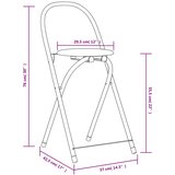  5-Dijelni Blagovaonski Sklopivi Set MDF | shoptok.hr