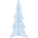 vidaXL Božićno drvce s 240 LED svjetlima Hladna bijela 180 cm Akril | shoptok.hr