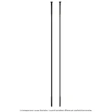 žbice leader inox straightpull - 300 mm, crne ( 525075251 )