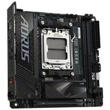 Gigabyte B850I AORUS PRO Motherboard - AMD Ryzen 9000 Series CPUs, 8+2+1 Phases Digital VRM, up to 8400MHz DDR5 (OC), 1xPCIe 5.0 + 1xPCIe 4.0 M.2, 2.5LAN, WIFI 7, USB 3.2 Gen 2 | shoptok.hr