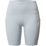 Nike Športne hlače svetlo modra / siva