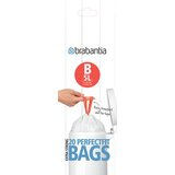 Brabantia PerfectFit vrečke za smeti v roli - 5L (B) - 20 Unidades Cene