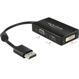 DisplayPort / VGA / HDMI / DVI Adapter [1x Muški konektor DisplayPort - 1x Ženski konektor VGA, Ženski konektor HDMI, Žen