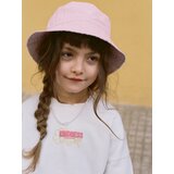Reserved Kepurė su siuvinėjimu - pastelnoružičasto | shoptok.hr