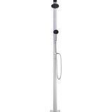  Vrtni tuš sa sivom bazom 220 cm aluminijski | shoptok.hr
