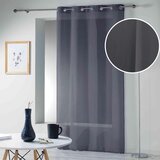 Douceur d intérieur Antracitno siva prozirna zavjesa 140x280 cm Telma – | shoptok.hr