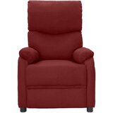  Naslonjač od tkanine crvena boja vina | shoptok.hr