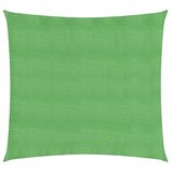  Senčno jadro 160 g/m² svetlo zeleno 5x5 m HDPE | Shoptok.si