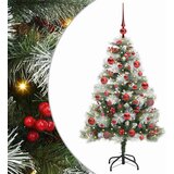  Umjetno božićno drvce S LED lampica Zelena i bijela 150 cm | shoptok.hr