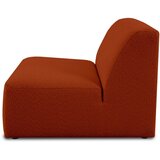 Scandic Opečnato oranžen modul za sedežno garnituro iz tkanine bouclé (sredinski modul) Roxy – | Shoptok.si