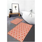 Mila Home Oranžne žametne kopalniške preproge v kompletu 2 ks 60x100 cm – | Shoptok.si