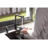KFA Armatura 990-100-81 - Ugrađeni dozator sapuna DUERO mat crne boje | Eponuda.com