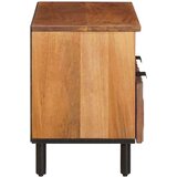 TV ormar Finš acacije smeđa 70 x 33 5 x 46 cm Čvrsto drvo manga | shoptok.hr