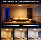 YILAIE RGB LED stropna svetilka z daljinskim upravljalnikom 24W | Shoptok.si