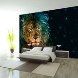  Samoljepljiva foto tapeta - Abstract lion... 98x70 Cijene