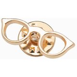 Ombre Metalowa odznaka okulary – złota | Shoptok.si