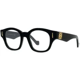 Anagram Black Geometric Eyeglasses - ONE SIZE (47)