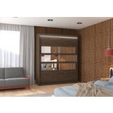 ADRK Klizni ormar s ogledalom TOLEDO 180 cm - OKOLADA | shoptok.hr