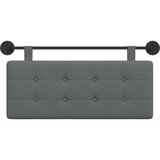  Držeće uzglavlje Zidne tkanina - Tamno siva 100 cm bez LED | shoptok.hr