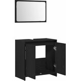  Kupaonski ormar Crni hrast 60 x 33 x 60 cm Konstruirano drvo | shoptok.hr
