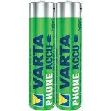 T897 PHONE AAA 550MAH 2/1 VARTA