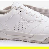 EVENTO Men's White Faux Leather Sneakers Radikalle | Shoptok.si