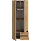 Livetastic OMARA S KLASIČNIMI VRATI, antracit, hrast artisan | Shoptok.si