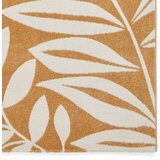 Catherine Lansfield Oker žuti tepih 120x170 cm Sorral Leaves – | shoptok.hr