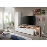 Livetastic Dnevni Regal Cross Hrast 218x178 Cm | Shoptok.si