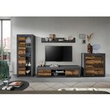 MID.YOU Dnevni Regal Jam, Rjava, 4-Delni | Shoptok.si