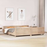 vidaXL Okvir kreveta bez madraca 200 x 200 cm od masivne borovine | shoptok.hr