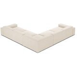 Micadoni Krem baršunasti kutna garnitura (u obliku slova L) Jodie – | shoptok.hr