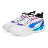 Puma Sportske cipele 'Playmaker Pro' plava / ljubičasta / svijetloroza / bijela | shoptok.hr