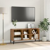 vidaXL Stari Drveni TV Stalak Stari Drvo Inženjersko drvo, Metal Srednji | shoptok.hr