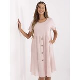 Italy Moda Dress-MO-SK-1005.67-light pink | Shoptok.si