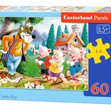 Puzzle Vuk i 3 praščića (60 elemenata) | Eponuda.com