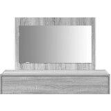  Zidni toaletni stol Siva Sonoma 100x40x70 cm | shoptok.hr