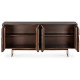 MOME Rjava komoda iz masivnega manga 165x76x40 cm Trisha – | Shoptok.si