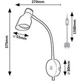 Rabalux Lilou Zidne lampe ( 73051 ) | ePonuda.com