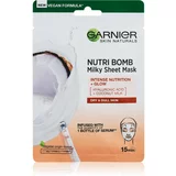 Garnier skin naturals nutri bomb coconut + hyaluronic acid hranjiva i posvjetljujuća maska 1 kom