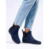 W. POTOCKI Suede insulated wellies navy blue Potocki | Shoptok.si