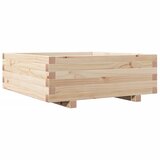 Maison Chic Vrtno cvetlično korito - Cvetlični Lonec 70x70x26,5 cm trdna borovina, (21788606) Cene