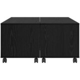  Kava Stol Crni hrast 75 x 75 x 38 cm Konstruirano drvo | Eponuda.com