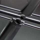  Vrtni kompostnik črn 93,3x93,3x113 cm 740 L, (20980904) | Shoptok.si
