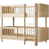 Oliver Furniture® krevet na kat mini+ low bunk bed 60x160 oak | shoptok.hr