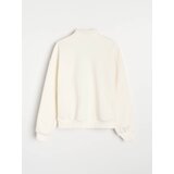 Sinsay Dreserica half-zip s natpisom "Serene Club" | shoptok.hr