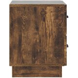  Nočna omarica Dimljen hrast 43 x 34,5 x 44,5 cm Inženirski les, (5000209839) | Shoptok.si