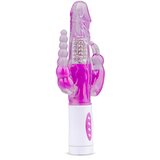 EasyToys Raving Rabbit - vibrator s 3 zobmi (roza) | Shoptok.si
