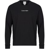 Calvin Klein Jeans Majice z dolgimi rokavi LS RLXD STANDARD LOGO CREWNK TEE Črna Cene