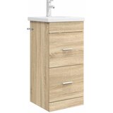 vidaXL Kopalniška omarica s pomivalnikom Sonoma hrast, (5000245605) | Shoptok.si